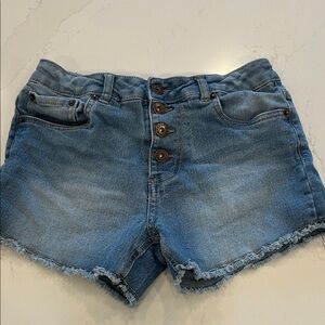 Lucky Brand Girls High Waisted Cutoff Shorts